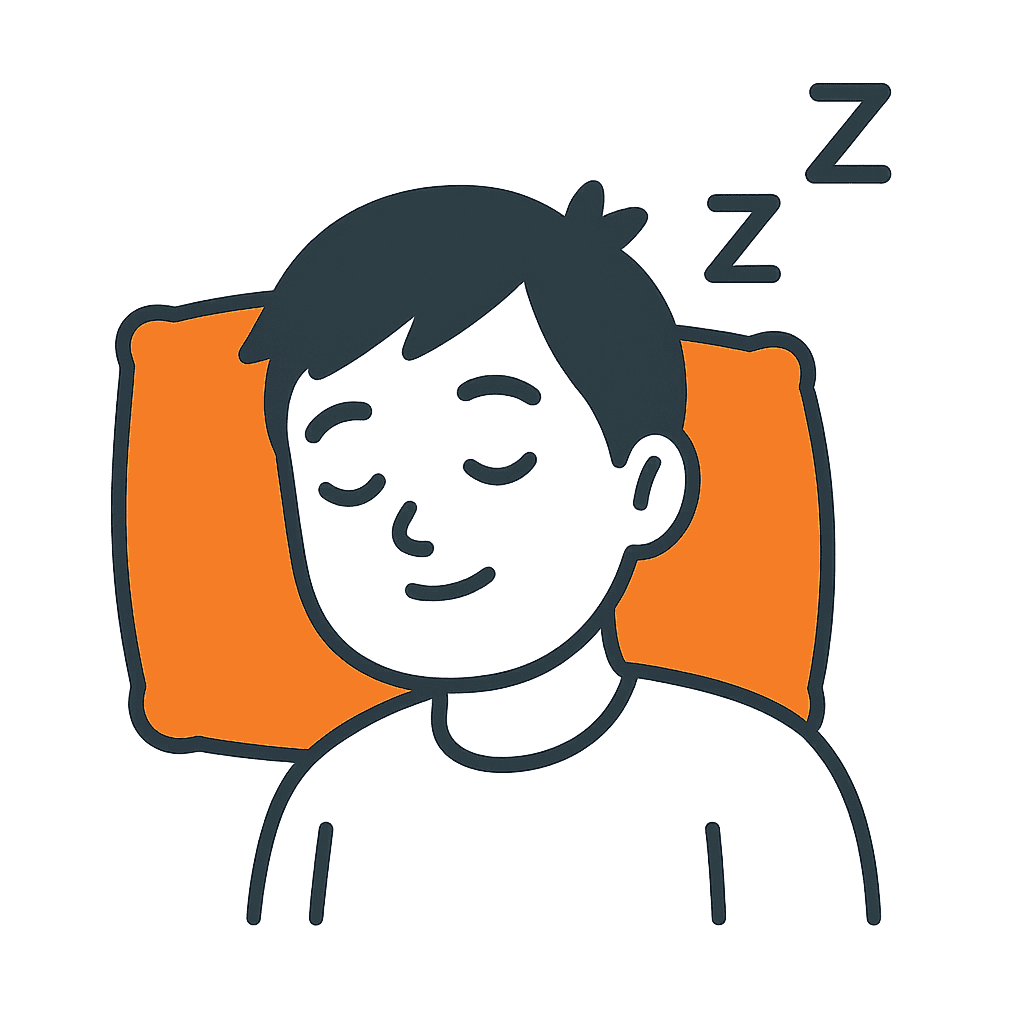 Grafik: Schlafender Patient